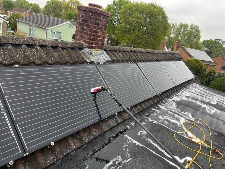Solar panel cleaning specialists in Waterlooville for maximum efficiency